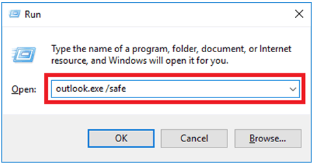 Где находится outlook exe